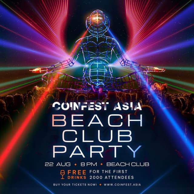 Coinfest Asia 2025 Poster Event