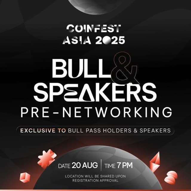 Coinfest Asia 2025 Poster Event