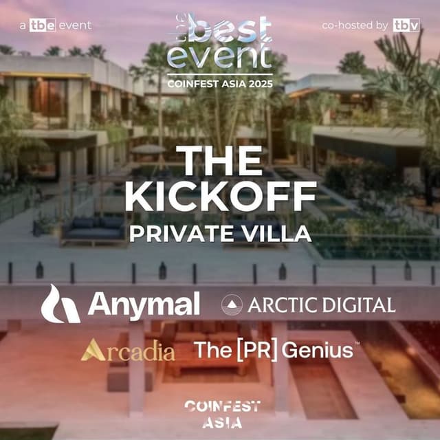 Coinfest Asia 2025 Poster Event