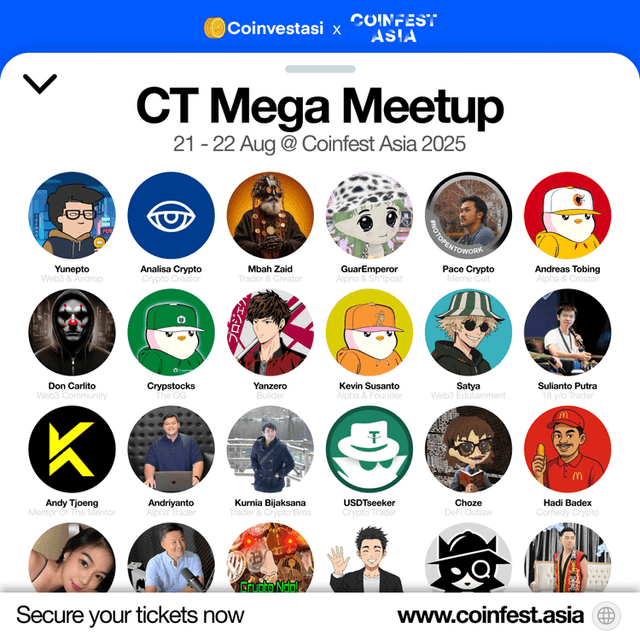 Coinfest Asia 2025 Poster Event