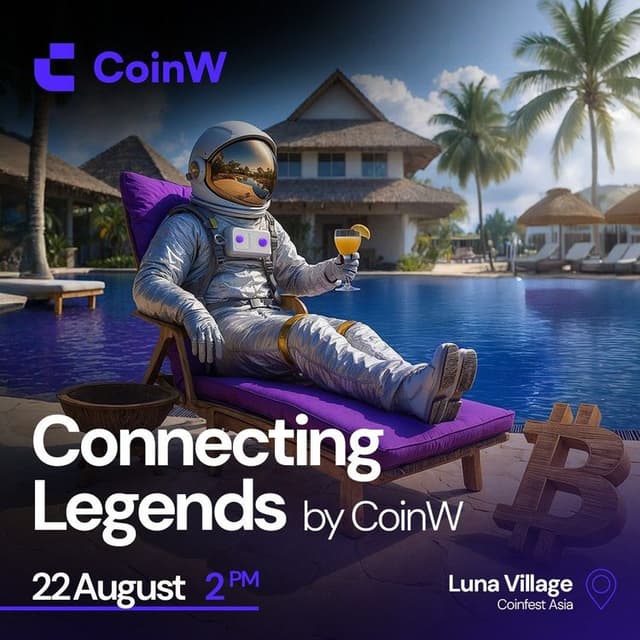 Coinfest Asia 2025 Poster Event