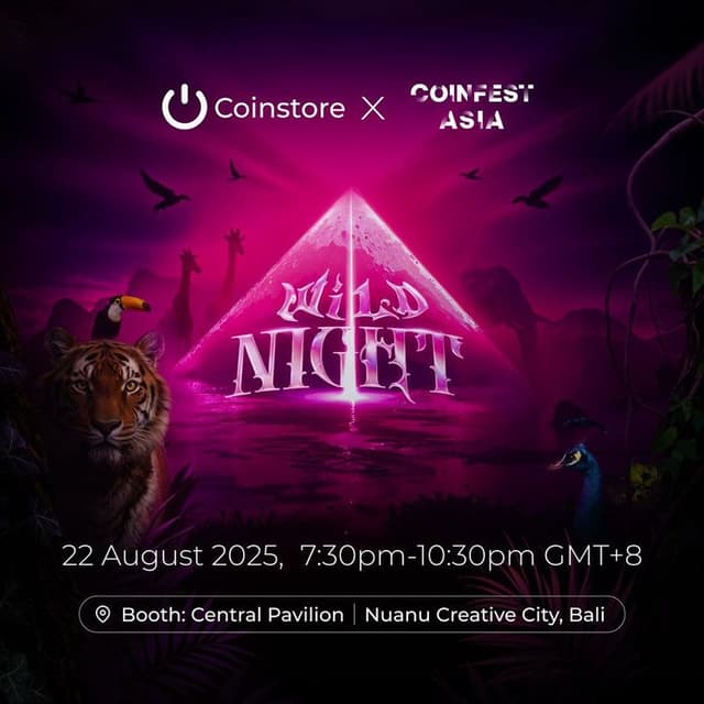 Coinfest Asia 2025 Poster Event