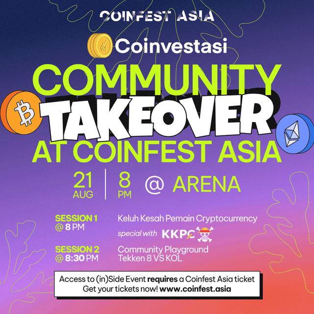 Coinfest Asia 2025 Poster Event