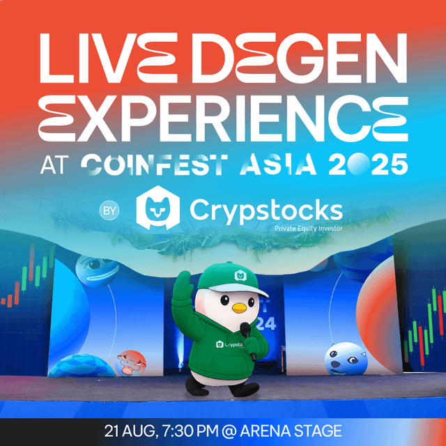 Coinfest Asia 2025 Poster Event
