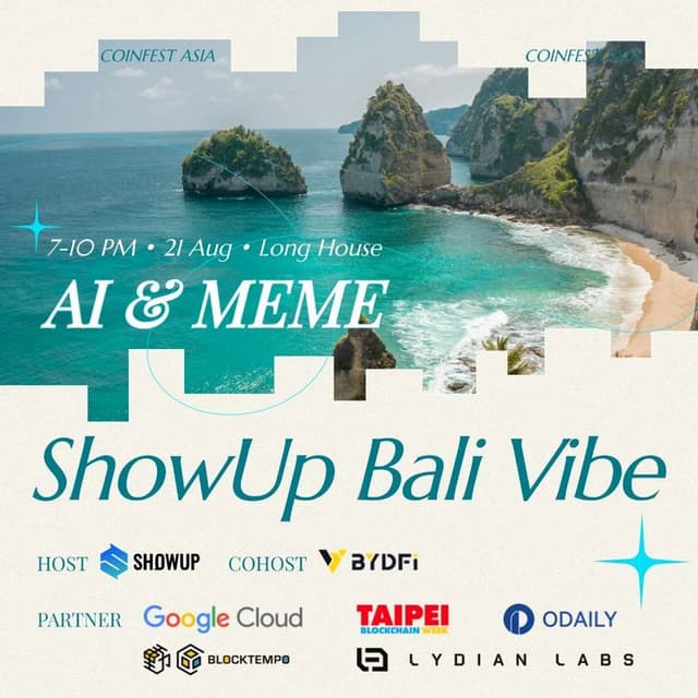 Coinfest Asia 2025 Poster Event