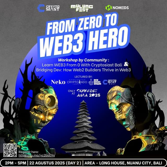 Coinfest Asia 2025 Poster Event