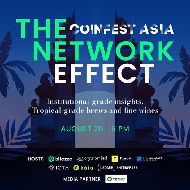 Coinfest Asia 2025 Poster Event