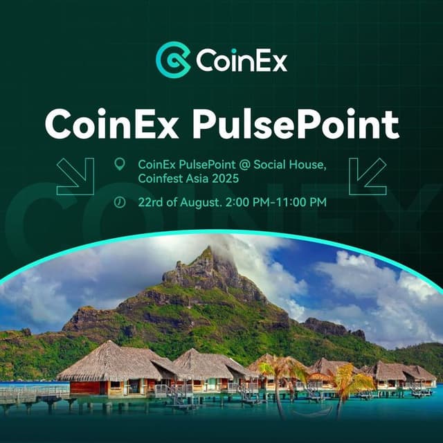 Coinfest Asia 2025 Poster Event